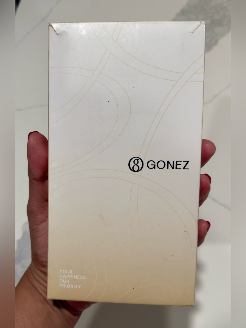 GONEZ iPhone 16 Pro Case Beige with Screen Protector & Camera Lens Covers